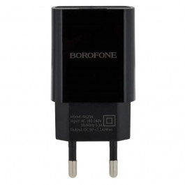 Borofone BA20A Sharp Single Black (BA20AB)