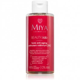 Miya Cosmetics BEAUTY.lab тонік для обличчя для зменшення ознак старіння 150 мл
