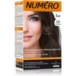 Brelil Numero Permanent Coloring фарба для волосся відтінок 5.00 Light Brown 125 мл