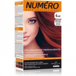 Brelil Permanent Coloring фарба для волосся відтінок 6.66 Intense Red Dark Blonde 125 мл