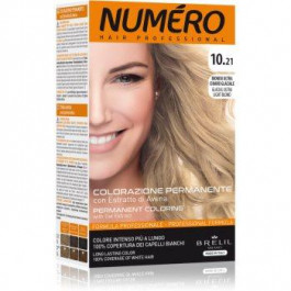 Brelil Permanent Coloring фарба для волосся відтінок 10.21 Glacial Ultra Light Blond 125 мл