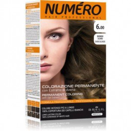Brelil Numero Permanent Coloring фарба для волосся відтінок 6.00 Dark Blonde 125 мл
