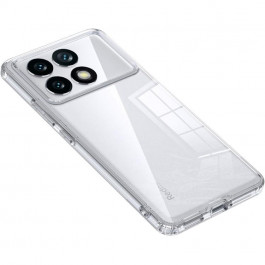 Wlons Luna Series Hard Rubber Case для Xiaomi Redmi K70E Transparent