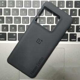 OnePlus 10 Pro Silicone Case Bumper Black