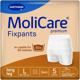Hartmann Еластичні штанці для фіксації урологічних прокладок  MoliCare Premium Fixpants L Подовжені 5 шт (405