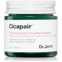 Dr. Jart+ + Cicapair™ Tiger Grass Color Correcting Treatment інтенсивний крем для зменшення почервонінь шкіри 