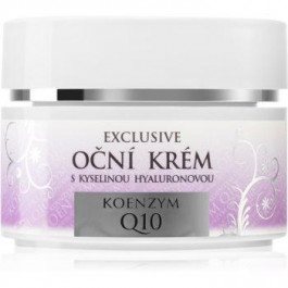 Bione Cosmetics Exclusive Q10 крем для шкіри навколо очей з гіалуроновою  кислотою 51 мл