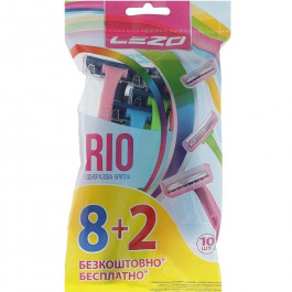 Lezo Станок для гоління  Rio, одноразовий, 10 шт