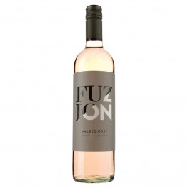 Fuzion Вино  Malbec Rose, рожеве, сухе, 13%, 0,75 л (7791728241099)