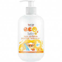 Ecobaby Гель-шампунь для дітей , до 3 років, з екстрактом ромашки та олією пшениці, 500 мл