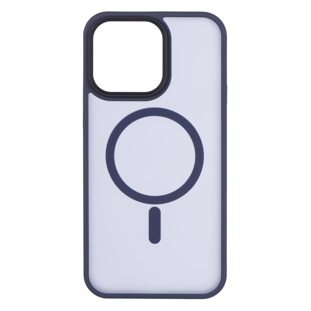2E Basic для Apple iPhone 15 Ultra, Soft Touch MagSafe Cover, Dark Blue (2E-IPH-15U-OCLS-DB) - зображення 1