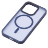 2E Basic для Apple iPhone 15 Ultra, Soft Touch MagSafe Cover, Dark Blue (2E-IPH-15U-OCLS-DB) - зображення 2