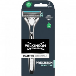 Wilkinson Sword Бритва  Quattro Titanium Sensitive 1 шт (4027800205707)