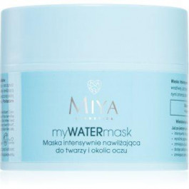 Miya Cosmetics myWATERmask інтенсивна зволожуюча маска для обличчя та шкіри навколо очей 50 мл