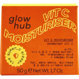 Glow Hub Освітлюючий крем для обличчя  The Vit C Slayers Super C Moisturiser Face Cream 50 г (5019607257491)