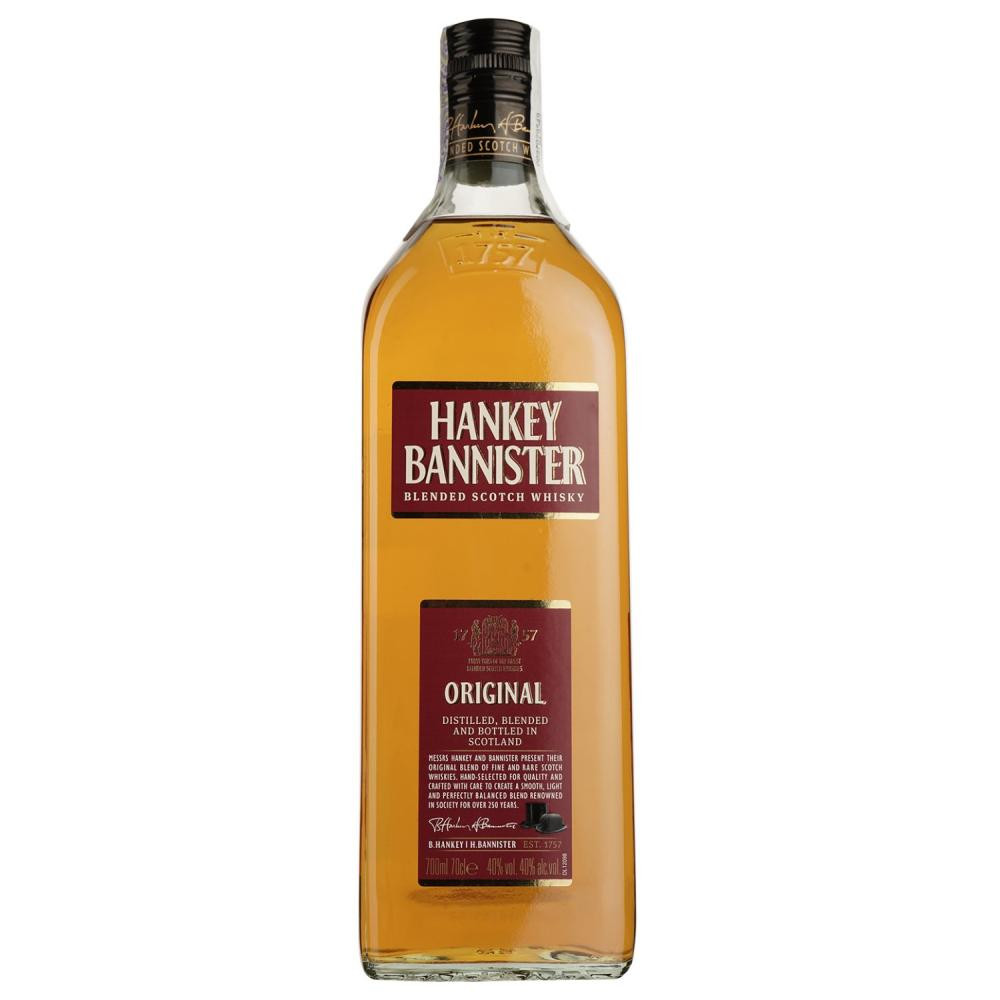 Hankey Bannister Виски Original 3 года выдержки 0.7 л 40% (5010509001243) - зображення 1