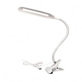 UFT LED Lamp1 White з гнучкою ніжкою та прищіпкою (belamp1)