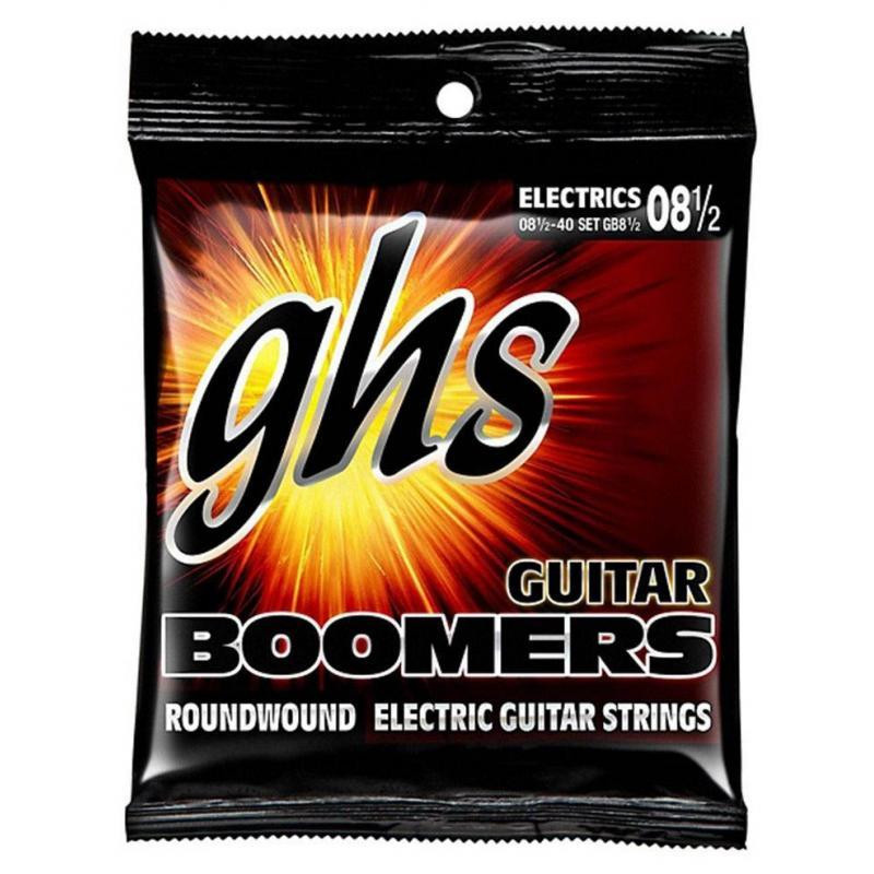 GHS Strings Струны для электрогитары GHS GB8 1/2 Boomers Ultra Light Electric Guitar Strings 8.5/40 - зображення 1
