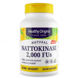 Healthy Origins Nattokinase 100 mg, 60 вегакапсул