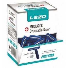 Lezo Одноразовий станок для гоління  Medrazor, чоловічий, 100 шт.