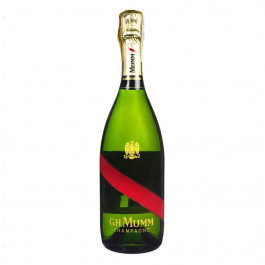 G.H.Mumm Шампанське  Cordon Rouge Brut біле брют у подарунковій упаковці 0.75 л 12% (3043709000794)
