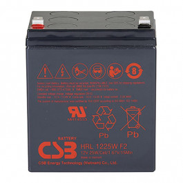 CSB Battery HRL1225WF2 12V 5.8Ah