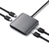 Satechi Aluminum 4 Port USB-C Hub Space Gray (ST-UC4PHM) - зображення 5
