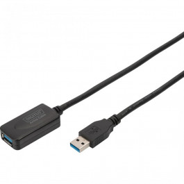 Digitus USB 3.0 AM/AF 5m Black (DA-73104)
