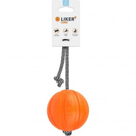 Collar Игрушка для собак Liker Cord Мячик с веревкой 9 см (6297)