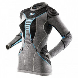 X-Bionic Термокофта  Apani® Merino By ® Fastflow Lady Shirt XS Сірий (1068-I100467 XS B284)