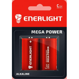 Enerlight C bat Alkaline 2шт Mega Power 90140102