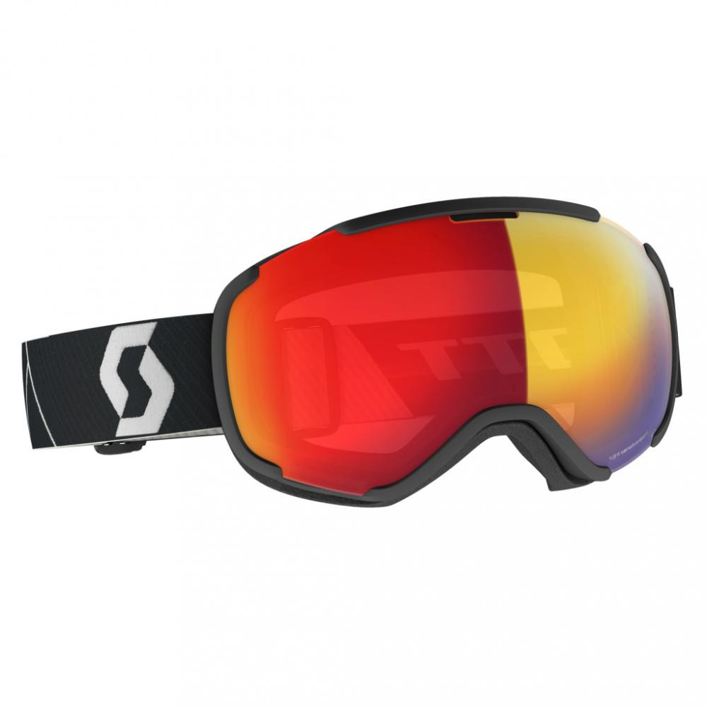 Scott Faze II LS, mountain black/light sensitive red chrome (271815.6663.341) - зображення 1