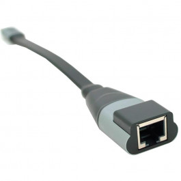Voltronic USB-C to Ethernet Black (YT-TYPE-C(M)/RJ-45(F))