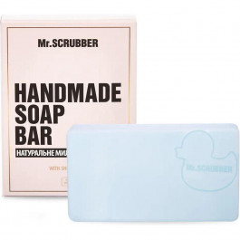 Mr. Scrubber Брусковое мыло ручной работы  Tiffany’s Breakfast в подарочной коробке 100 г (4820200379302)