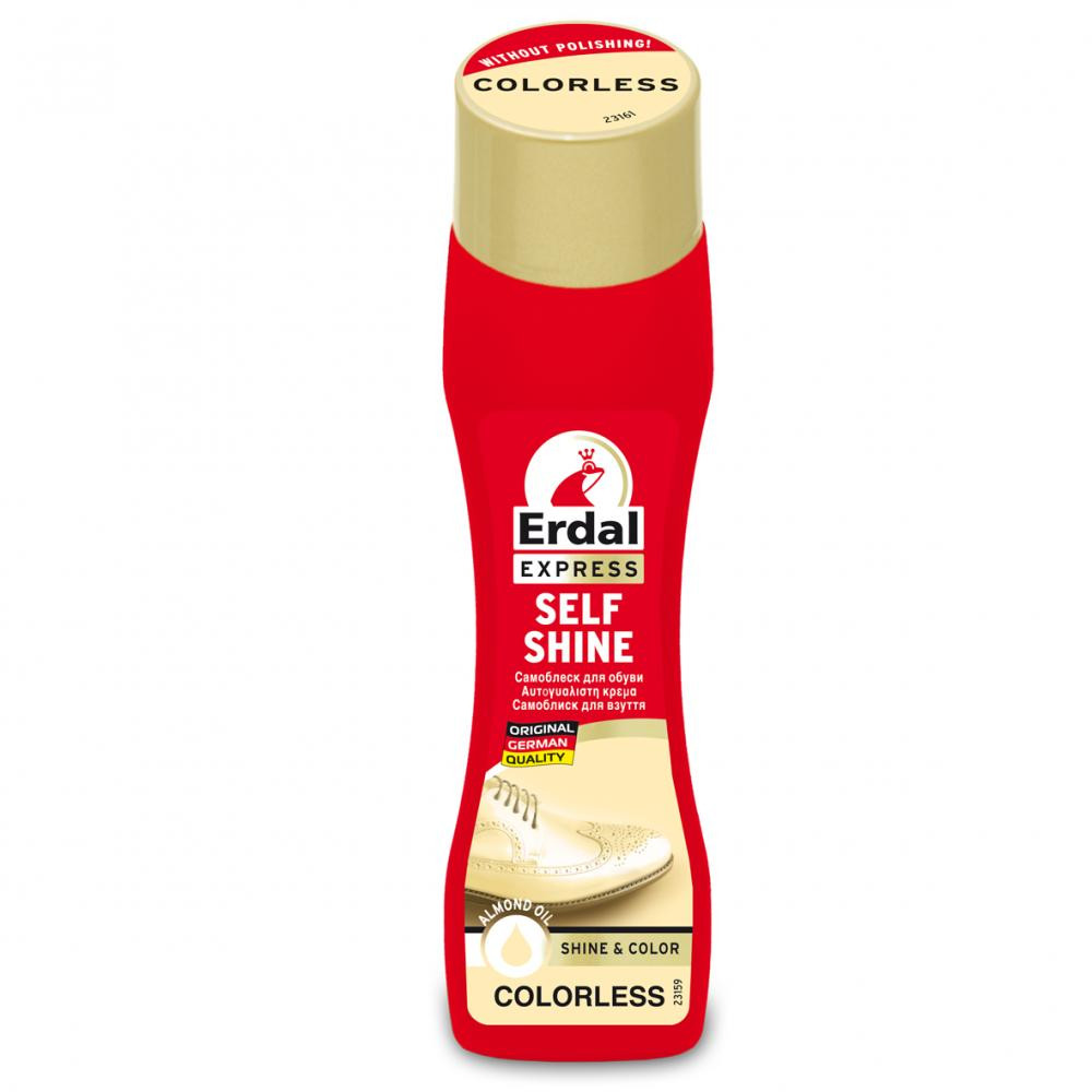 Erdal Крем-лосьон для изделий из кожи Packshot Self Shine Neutral 75 мл Бесцветный (4009175136442) - зображення 1