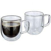 Cilio Набір чашок із подвійними стінками Coffee and Tea 200мл 292657