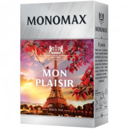 Мономах Чай черный цейлонский  Mon Plaisir 80 г (4820198870669)