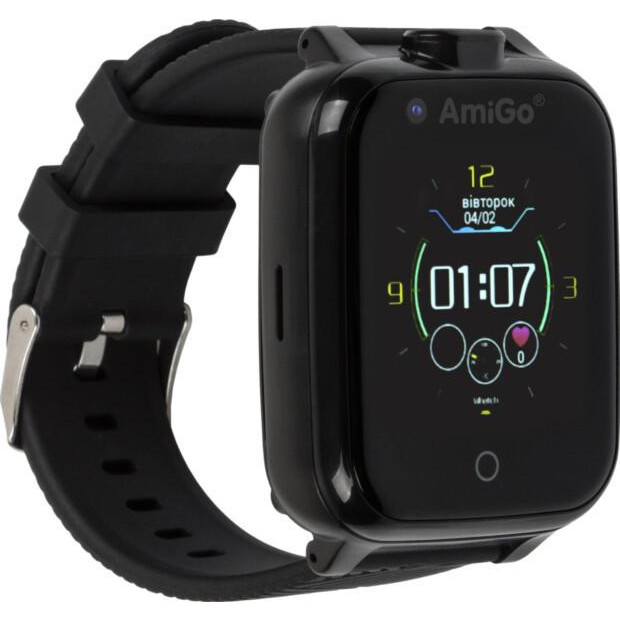 AmiGo GO006 GPS 4G WIFI VIDEOCALL Black - зображення 1