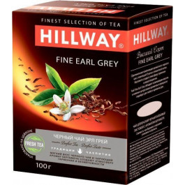 Hillway Чай черный Hillway Fine Earl Grey 100 г (8886300990065)