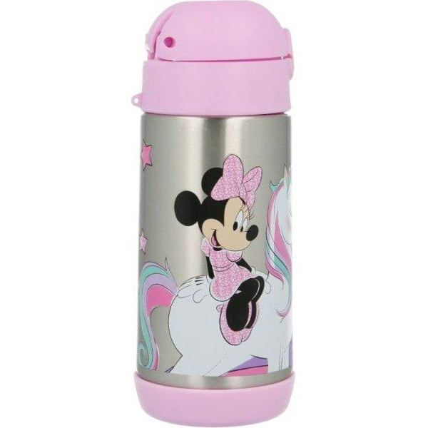 Stor Disney - Minnie Mouse Unicorns Are Real Vacuum Steel Bottle 360 ml (Stor-18860) - зображення 1