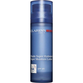 Clarins Лосьйон для обличчя  Fluide Super Hydratant SPF 20 інтенсивно зволожуючий 50 мл (3666057038617)