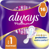  Always Гігієнічні прокладки  Platinum Normal (Розмір 1) 16 шт (8001090444912)