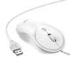 Hoco GM13 Esteem business wired mouse White - зображення 2