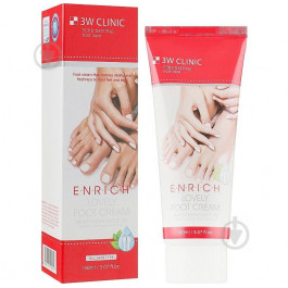 3W CLINIC Крем для ног  лечебный Enrich Lovely Foot Treatment 150 мл