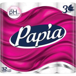Papia Туалетная бумага  трехслойная 32 шт. (8690536010066)
