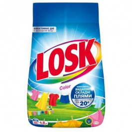 Losk Пральний порошок Color Автомат 4.8 кг (9000101569957)