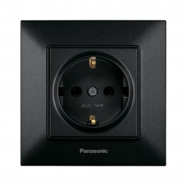 Panasonic Arkedia Slim 2P+E Complete Black (WNTC02022BL-UA)