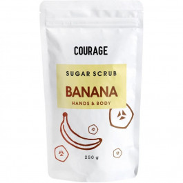 Courage Цукровий скраб для рук і тіла  Sugar Scrub Banana 250 г