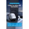 Vention USB-C to VGA Grey (TDFHB) - зображення 2