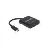 Manhattan USB-C - DisplayPort Black (152020) - зображення 1